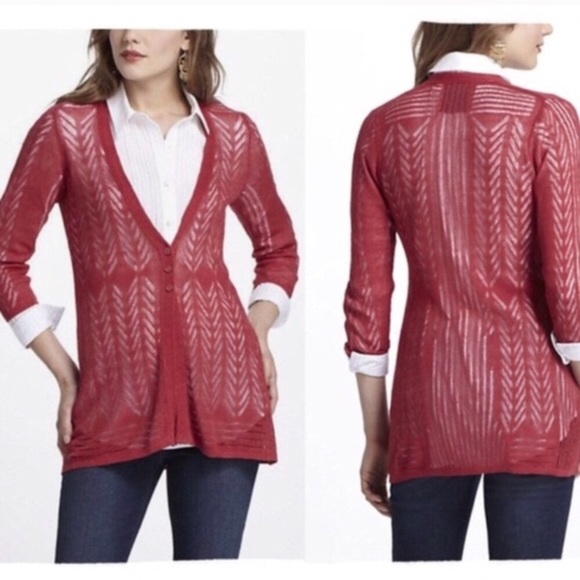 Anthropologie Sweaters - Anthro Guinevere Trifecta Cardigan, size L